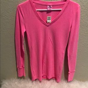 NWT Victoria’s Secret Pink Long sleeve Size Medium